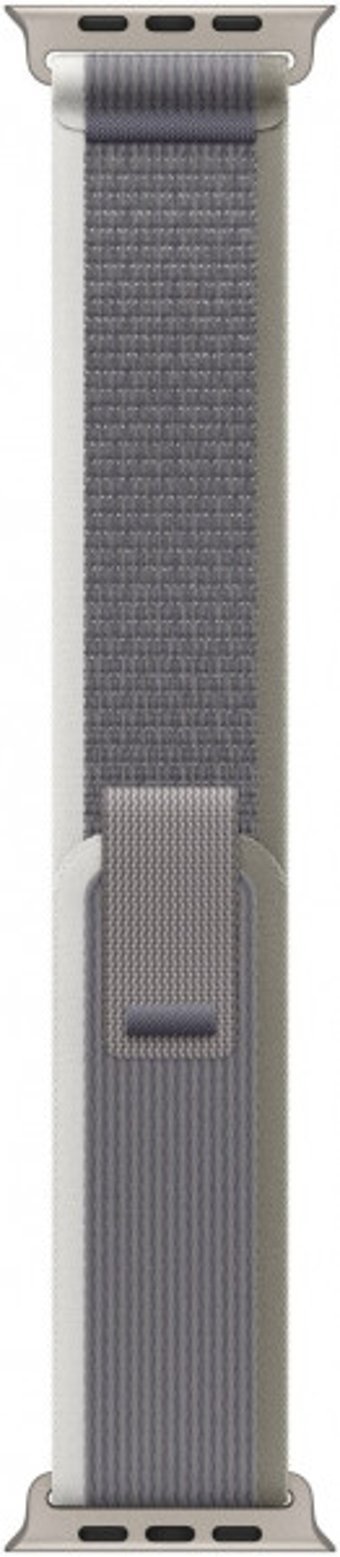 Apple Watch Ultra 2 Apple Uyumlu WatchOS Su Geçirmez 49 mm Naylon Örgü Kordon Kare Unisex Sim Kartlı Akıllı Saat Gri