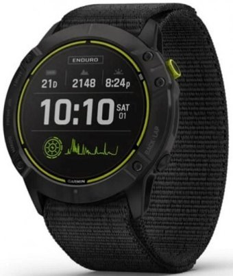 Garmin Enduro Su Geçirmez 54 mm Örgü Kordon Daire Unisex Akıllı Saat Gri