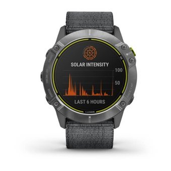 Garmin Enduro Su Geçirmez 54 mm Örgü Kordon Daire Unisex Akıllı Saat Gri