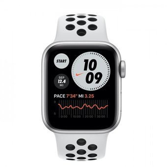 Apple Watch Nike SE Cellular Apple Uyumlu WatchOS Su Geçirmez 40 mm Silikon Kordon Kare Unisex Sim Kartlı Akıllı Saat Beyaz