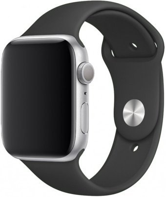 Bakeey Watch 7 Silikon Kordon Kare Tansiyon Ölçen Unisex Akıllı Saat Siyah