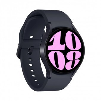 Samsung Galaxy Watch 6 (SM-R930) Android Wear Su Geçirmez 40.4 mm Silikon Kordon Daire Tansiyon Ölçen Unisex Akıllı Saat Siyah