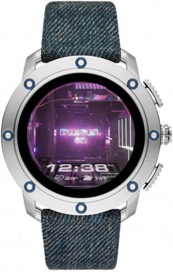 Diesel DZT2015 Kordon Daire Unisex Akıllı Saat Mavi