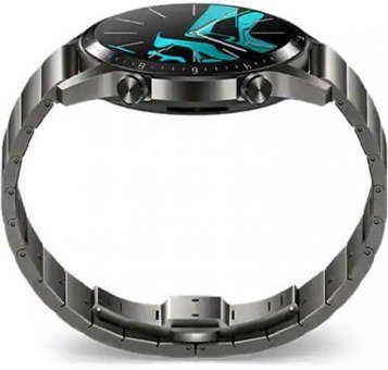Huawei Watch GT 2 Elite Huawei LiteOS Su Geçirmez 45.9 mm Metal Kordon Daire Unisex Akıllı Saat Titanyum