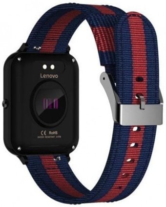 Lenovo S2 49 mm Örgü Kordon Kare Unisex Akıllı Saat Mavi