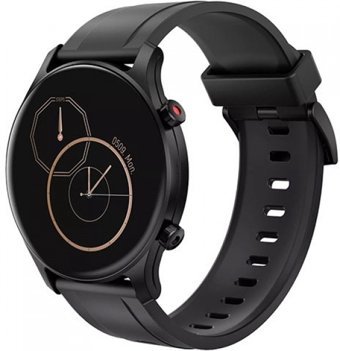 Haylou RS3 Su Geçirmez 50.5 mm Silikon Kordon Daire Unisex Akıllı Saat Siyah