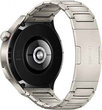 Huawei Watch 4 Pro Titanium Su Geçirmez 47.6 mm Titanyum Kordon Daire Tansiyon Ölçen Unisex Sim Kartlı Akıllı Saat Titanyum