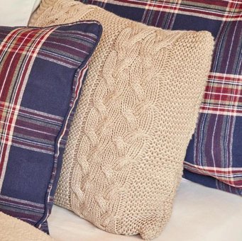 Karaca Home Pamuk Kışlık 160 x 220 cm Çizgili Tek Kişilik Nevresim Takımı Lacivert