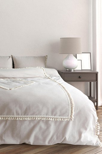 Ndc Home Keten Pamuk Dört Mevsim 160 x 220 cm Düz Tek Kişilik Nevresim Takımı Bej