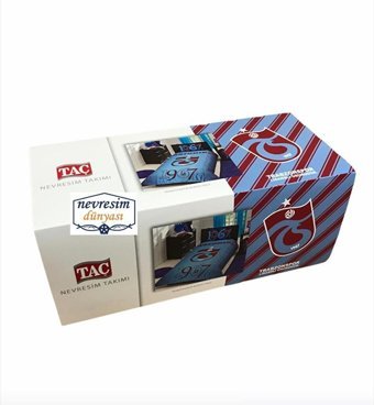 Taç Pamuk Dört Mevsim 160 x 220 cm Taraftar Tek Kişilik Nevresim Takımı Bordo