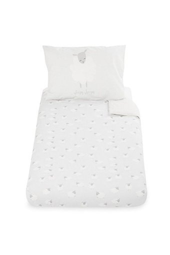Mothercare Dört Mevsim 100 x 150 cm Hayvan Tek Kişilik Nevresim Takımı Beyaz