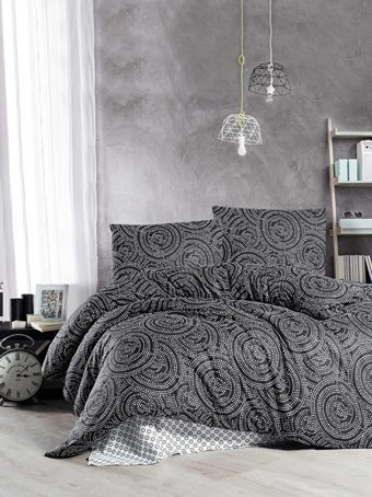 Mulberry Pamuk Polyester Dört Mevsim 160 x 220 cm Desenli Tek Kişilik Nevresim Takımı Çok Renkli