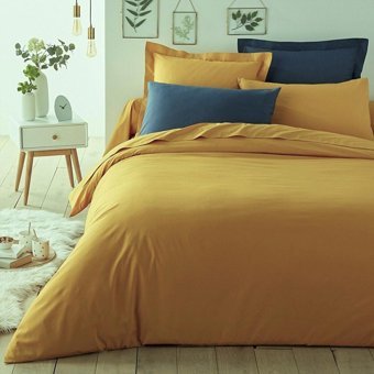 Makiteks Pamuk Kışlık 160 x 220 cm Düz Tek Kişilik Nevresim Takımı Kahverengi
