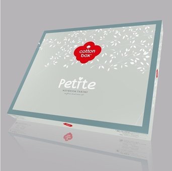 Cotton Box Petite Ranforce Dört Mevsim 160 x 220 cm Tek Kişilik Nevresim Takımı Yeşil