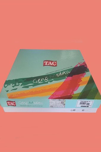 Taç Ranforce Dört Mevsim 160 x 220 cm Lastikli Çizgi Kahraman Tek Kişilik Nevresim Takımı Yeşil