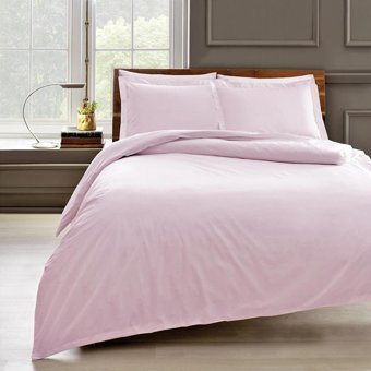 Taç Ranforce Dört Mevsim 160 x 220 cm Düz Tek Kişilik Nevresim Takımı Pembe