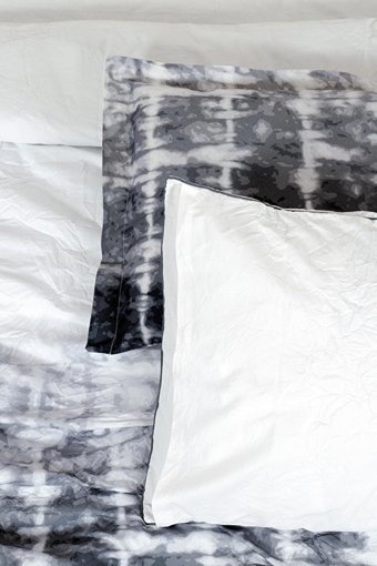 Ecocotton Pamuk Dört Mevsim 160 x 220 cm Modern Tek Kişilik Nevresim Takımı Siyah
