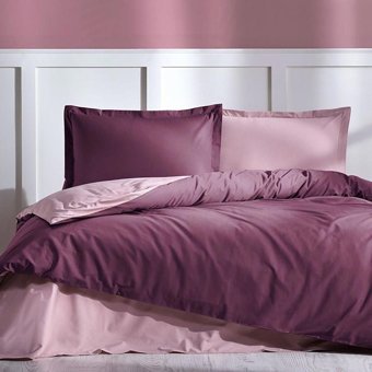 Özdilek Ranforce Kışlık 160 x 220 cm Düz Tek Kişilik Nevresim Takımı Pembe