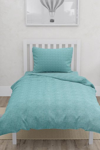Favora Pamuk Dört Mevsim 160 x 230 cm Düz Tek Kişilik Nevresim Takımı Yeşil