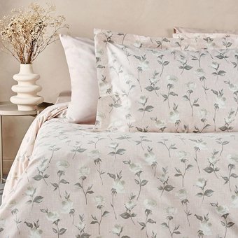 Marie Claire Pamuk Ranforce Dört Mevsim 160 x 220 cm Çiçekli Tek Kişilik Nevresim Takımı Çok Renkli