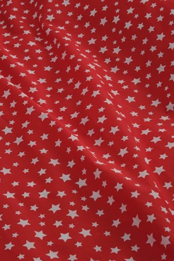 Favora Pamuk Dört Mevsim 160 x 220 cm Geometrik Tek Kişilik Nevresim Takımı Koyu Kırmızı
