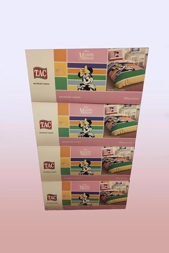 Taç Pamuk Dört Mevsim 160 x 200 cm Çizgi Kahraman Tek Kişilik Nevresim Takımı Çok Renkli