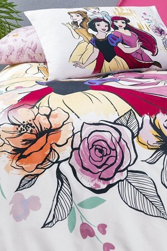 Özdilek Pamuk Kışlık 160 x 220 cm Lastikli Prenses Tek Kişilik Nevresim Takımı Pembe