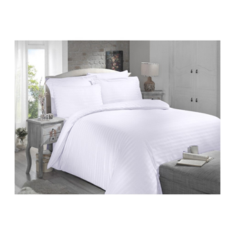Altınbaşak Saten Dört Mevsim 160 x 220 cm Düz Tek Kişilik Nevresim Takımı Beyaz