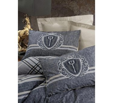 Cotton Box Ranforce Dört Mevsim 160 x 220 cm Masculine Tek Kişilik Nevresim Takımı Bej