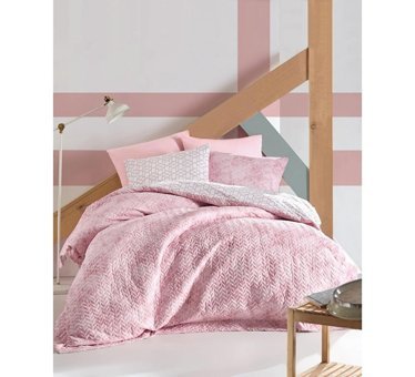 Cotton Box Pamuk Saten Dört Mevsim 160 x 220 cm Çiçekli Tek Kişilik Nevresim Takımı Su Yeşili
