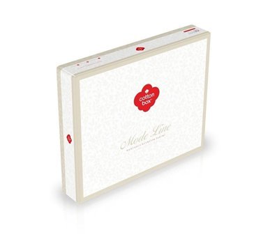 Cotton Box Modeline Ranforce Dört Mevsim 160 x 220 cm Geometrik Tek Kişilik Nevresim Takımı Mavi