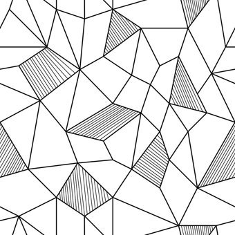 Makiteks Pamuk Dört Mevsim 160 x 220 cm Geometrik Tek Kişilik Nevresim Takımı Beyaz