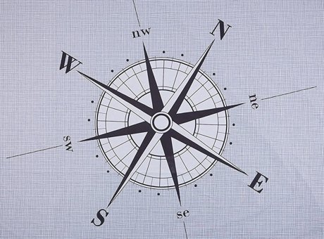 Taç Pamuk Dört Mevsim 160 x 220 cm Desenli Tek Kişilik Nevresim Takımı Lacivert