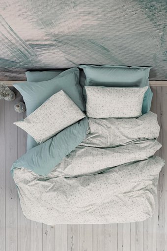 Cotton Box Petite Ranforce Dört Mevsim 160 x 220 cm Tek Kişilik Nevresim Takımı Mint