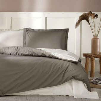 Özdilek Ranforce Kışlık 160 x 220 cm Düz Tek Kişilik Nevresim Takımı Bej