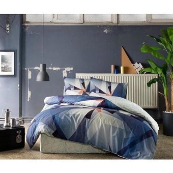 Taç Ranforce Dört Mevsim 160 x 220 cm Lastikli Genç Tek Kişilik Nevresim Takımı Lacivert