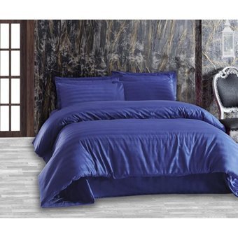 Altınbaşak Saten Dört Mevsim 160 x 220 cm Düz Tek Kişilik Nevresim Takımı Siyah
