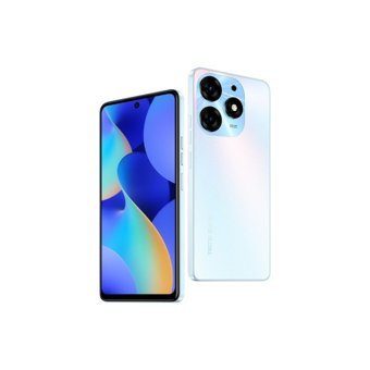Tecno Spark 10 Pro 256 GB Hafıza 8 GB Ram 6.8 inç 50 MP Çift Hatlı IPS LCD Ekran Android Akıllı Cep Telefonu Beyaz
