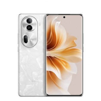 Oppo Reno11 512 GB Hafıza 12 GB Ram 6.7 inç 50 MP Çift Hatlı OLED Ekran Android Akıllı Cep Telefonu Beyaz