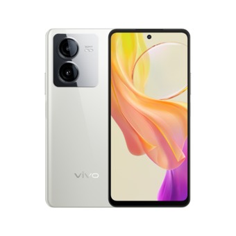 Vivo Y78t 256 GB Hafıza 12 GB Ram 6.64 inç 50 MP Çift Hatlı IPS LCD Ekran Android Akıllı Cep Telefonu Gümüş