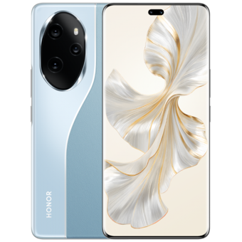 Honor 100 Pro 256 GB Hafıza 12 GB Ram 6.78 inç 50 MP Çift Hatlı OLED Ekran Android Akıllı Cep Telefonu Mavi