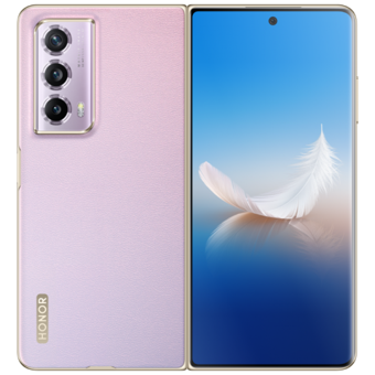 Honor Magic Vs2 256 GB Hafıza 12 GB Ram 7.92 inç 50 MP Katlanabilir Çift Hatlı LTPO OLED Ekran Android Akıllı Cep Telefonu Mor