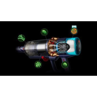 DYSON Gen5detect Kablosuz Şarjlı Prusya Mavisi Bakır Dikey Süpürge