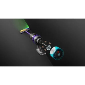 DYSON Gen5detect Kablosuz Şarjlı Mor Gri Dikey Süpürge