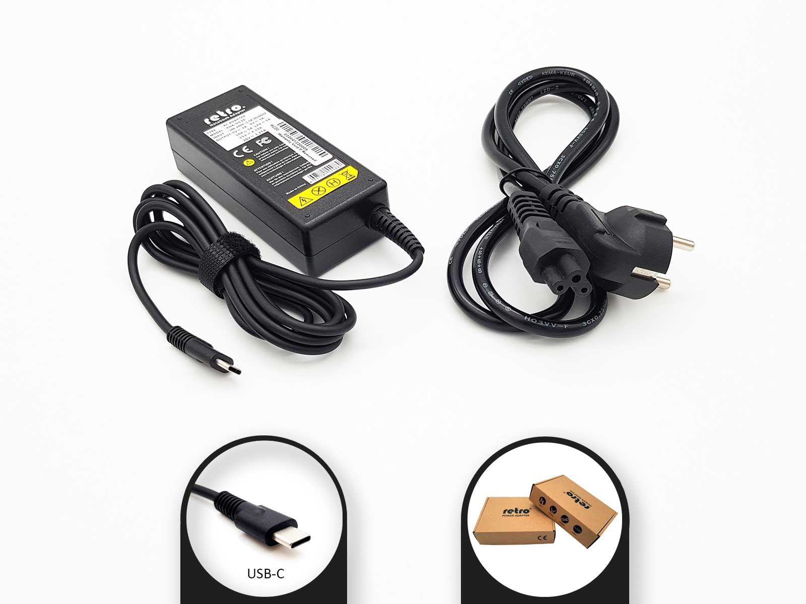 Hp EliteBook HSN-I37C-4 Adaptör RETRO USB-C