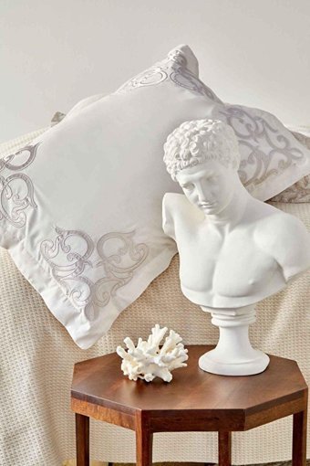 Karaca Home Pamuk Kışlık 200 x 220 cm Battaniyeli Desenli Çift Kişilik Nevresim Takımı Gold