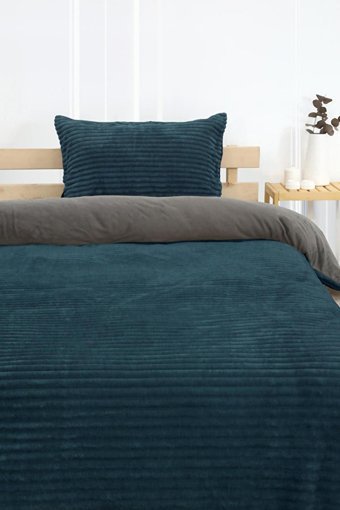 Favora Pamuk Dört Mevsim 200 x 220 cm Modern Çift Kişilik Nevresim Takımı Pudra