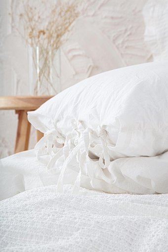 Ecocotton Pamuk Dört Mevsim 200 x 220 cm Modern Çift Kişilik Nevresim Takımı Krem