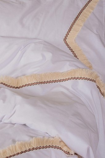 Vivamaison Pamuk Dört Mevsim 200 x 220 cm Düz Çift Kişilik Nevresim Takımı Beyaz