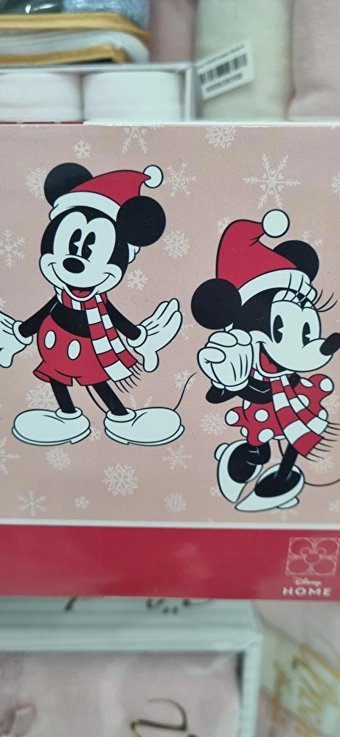 Taç Pamuk Dört Mevsim 200 x 220 cm Lastikli Christmas Çift Kişilik Nevresim Takımı Kırmızı